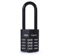 Squire CP50/2.5 50mm Combination Code Padlock Long Shackle 4 Wheel Recodeable