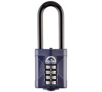 Squire Cp50/2.5 Blue Steel Combination Padlock (H)130mm (W)50mm