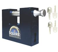 Squire Container Padlock - WS75 - Hardened Steel Block Lock - CEN 4 Rated - High Security - 4 x Keys Supplied Free of charge