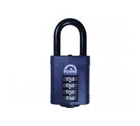 Squire Cp Combination Padlock Multi Colour (4 Wheel 50mm Long Shackle 38mm, Boxed)