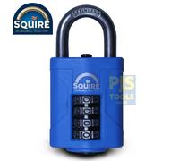 Squire CP40S 40mm 4 wheel stainless rustproof combination padlock HSQCP40S