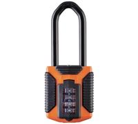 Squire Combination Padlock CP50 All Terrain - 4-Wheel Alloy Steel Long Shackle Weatherproof