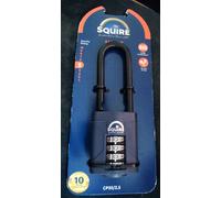 Henry Squire CP50/2.5 10000 Combination Padlock 50mm Long Shackle Lock Brand New