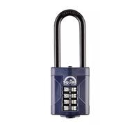 Squire CP50/2.5 50mm Combination Code Padlock Long Shackle 4 Wheel Recodeable