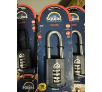 Squire Cp50/2.5 Blue Steel Combination Padlock (H)130mm (W)50mm