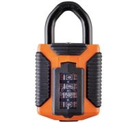 Squire CP50 Atlo Weatherproof Combination Padlock Orange - 50mm
