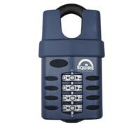 SQUIRE CP50 Series 50mm Steel Shackle Combination Padlock - CP50CS Closed Shackl