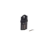Squire CP50CS 50mm Closed Shackle Combination Padlock 4 Wheel Recodable