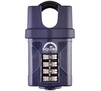 Squire Cp50Cs Blue Steel Combination Padlock (H)92mm (W)50mm