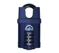 Squire CP50CS closed shackle 50mm combination padlock security Rating 6