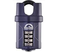 Squire 50Mm Four Wheel Combintion Closed Shackle, Blue