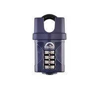 Squire 50Mm Four Wheel Combintion Closed Shackle, Blue