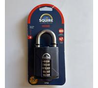 Squire CP60 Padlock Combination 60mm 5 Numbers Gate Garage Shed Lockers RRP £58