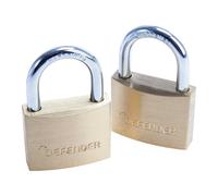 Squire Defender Keyed Padlock (Pack of 2)