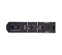 Squire Double Hinged Hasp and Staple - Heavy-Duty Locking Door & Gate Fastener - Hardware Fittings Included