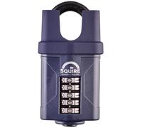 Squire 60Mm Five Wheel Combination Padlock Closed Shackle, Blue