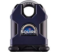Squire Heavy Duty Padlock (SS65CS) - Toughest Closed Shackle - Durable Stronghold Padlock - Alloy Steel for Corrosion Resistance - Weatherproof Lock