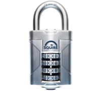 Squire Vulcan 4 wheel Combination Padlock hardened steel 50mm VULCAN-COMBI-50