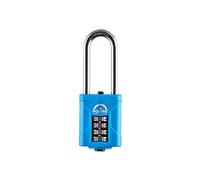 Squire Heavy-Duty Rustproof Marine Combi Padlock 50mm Long Shackle 63mm CP50S25
