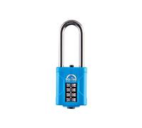 Squire Heavy-Duty Rustproof Marine Combi Padlock 50mm Long Shackle 63mm CP50S25