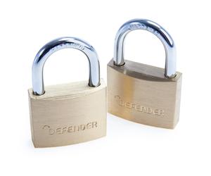 Squire Henry Squire Dfbp4T Defender Brass Twin Pack 40Mm