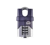 Squire, Henry Vulcan 4 Wheel Closed Shackle Combination Padlock, 50 mm (Length)