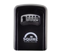 Squire Keykeep 1 Wall Mounted 4 Wheel Combination Key Safe Black Secuirty Safety