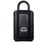 Squire KeyKeep 2 PB - Push-Button Combination Key Safe - Wall or Gate Mountable with Weather-Resistant Cover | 4,000+ Code Combinations | Durable Die-Cast Alloy |10-Year Guarantee