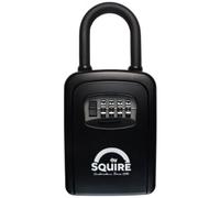 Squire KeyKeep 1 PB - Combination Key Safe - 4 Wheel Recodable (10,000 Combinations)| Weather Resistant | Die-Cast with Removable Shackle | Outdoor or Indoor Key Storage