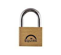 Squire Lion Marine Padlock 5-Pin 50mm Stainless Shackle Brass Body HSQLN5S