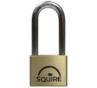 SQUIRE Lion Range Brass Long Shackle Padlocks - KEY NO. 24342 LN4/2.5 KA1