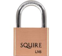 Henry Squire Lion Premium Solid Brass 5 pin Double Locking Padlock, 51 mm (Length)