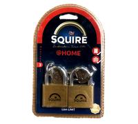 Squire LN4T Twin Pack Lion Brass Padlocks - LN4KA new in packet