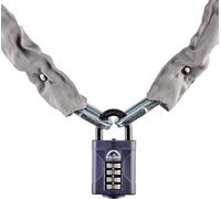 Squire Lock and Chainset (CP50/36) - 4 Wheel Combination Padlock and Square Lin