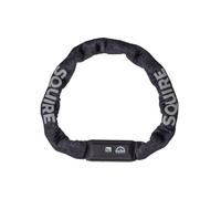 Squire Locks Chainlok™ 10 Wearable Chain Bike Lock - High-Security - Lock Length 850mm - 10mm Hardened Alloy Steel Chain Links - Includes 2 Keys & Extender Strap - Sold Secure Bicycle Diamond Approved