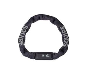 Squire Locks Chainlok™ 10 Wearable Chain Bike Lock - High-Security - Lock Length 850mm - 10mm Hardened Alloy Steel Chain Links - Includes 2 Keys & Extender Strap - Sold Secure Bicycle Diamond Approved