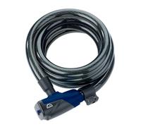Squire Locks Kilda 15/1800 Integrated Bicycle Cable Lock - Tough Bike Lock - Weatherproof Bike Cable Lock - 1800 mm Locking Length - 15 mm Diameter Steel Cable - Includes 3 Keys