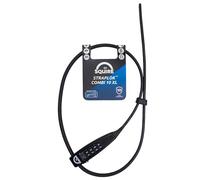 Squire Locks STRAPLOK Combi 10 XL Lightweight Combination Bike Lock 4 Digit Code | Extra Long Zip-Tie Style Cafe Lock for Bike, Helmet & Luggage