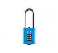 Squire Rustproof Marine Combi Padlock Multi Colour (40mm, Long Shackle 63mm, Boxed)