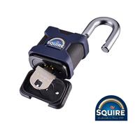 Squire SQR701789 Stronghold Padlock - Open Shackle - Ss50S 50Mm Blister Pack 1