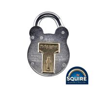 Squire SQR701943 Old English 4 Lever Padlock - 440 40Mm Blister Pack 1