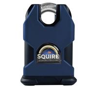 Squire Padlock SS50CP5 Henry Stronghold P5 Cylinder Closed-Shackle Steel 50 mm Blue