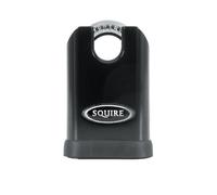 Squire SS50CP5 Stronghold Solid Steel & Brass Padlock 50mm Closed Shackle CEN3 B