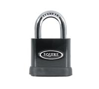 ALDRIDGE SS50P5BX Squire 50MM Stronghold Padlock 5 PIN Boxed Steel, White