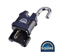 Squire SS65CS | Stronghold 65mm Closed Shackle CEN6 Padlock | (Standard Keys)