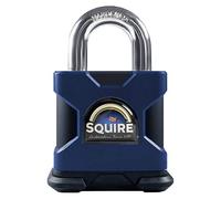 SQUIRE Stronghold Marine Open Shackle Padlock Body Only To Take KIK-SS Insert - 50mm