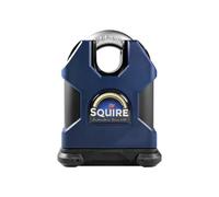 Squire Stronghold Solid Steel Padlock 65mm Closed Shackle CEN6 Boxed SS65CS