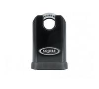 Squire Stronghold Solid Steel Padlock Multi Colour (50mm Closed Shackle Cen3)