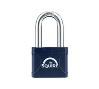 Squire HSQSLP5015 Stronglock Plus 50/1.5 Laminated Padlock 50mm Long Heavy-Duty Security Lock with Hardened Steel Shackle - Weather-Resistant - Ideal for Chains, Gates, Sheds & Lockers, Silver