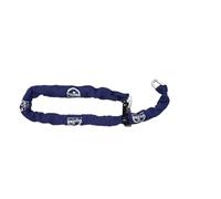 Squire Strongloop J4 High Security Loop-End Lasso Bike Lock Chain - 8mm Hardened Alloy Steel Links, 1200mm Length, 15mm Loop-End, Sold Secure Silver Approved, Fits D- Locks up to 14mm